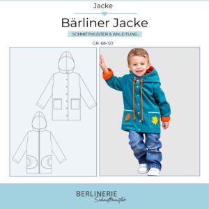 Bärliner Jacke Übergangsjacke Gr. 68-122
